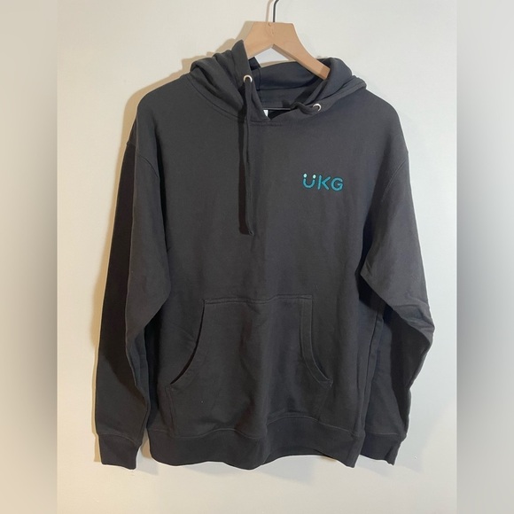 Tops - Black Hooded Sweatshirt “UKG” New Without Tags Size Medium Unisex